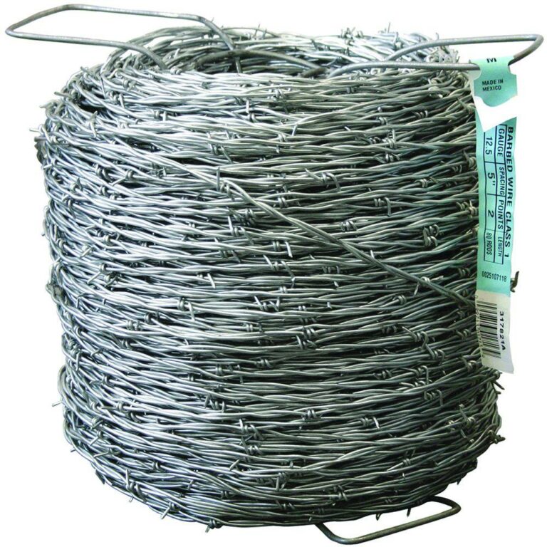 1320′ of 4 PT. BARBED WIRE 12 1/2ga CLASS III